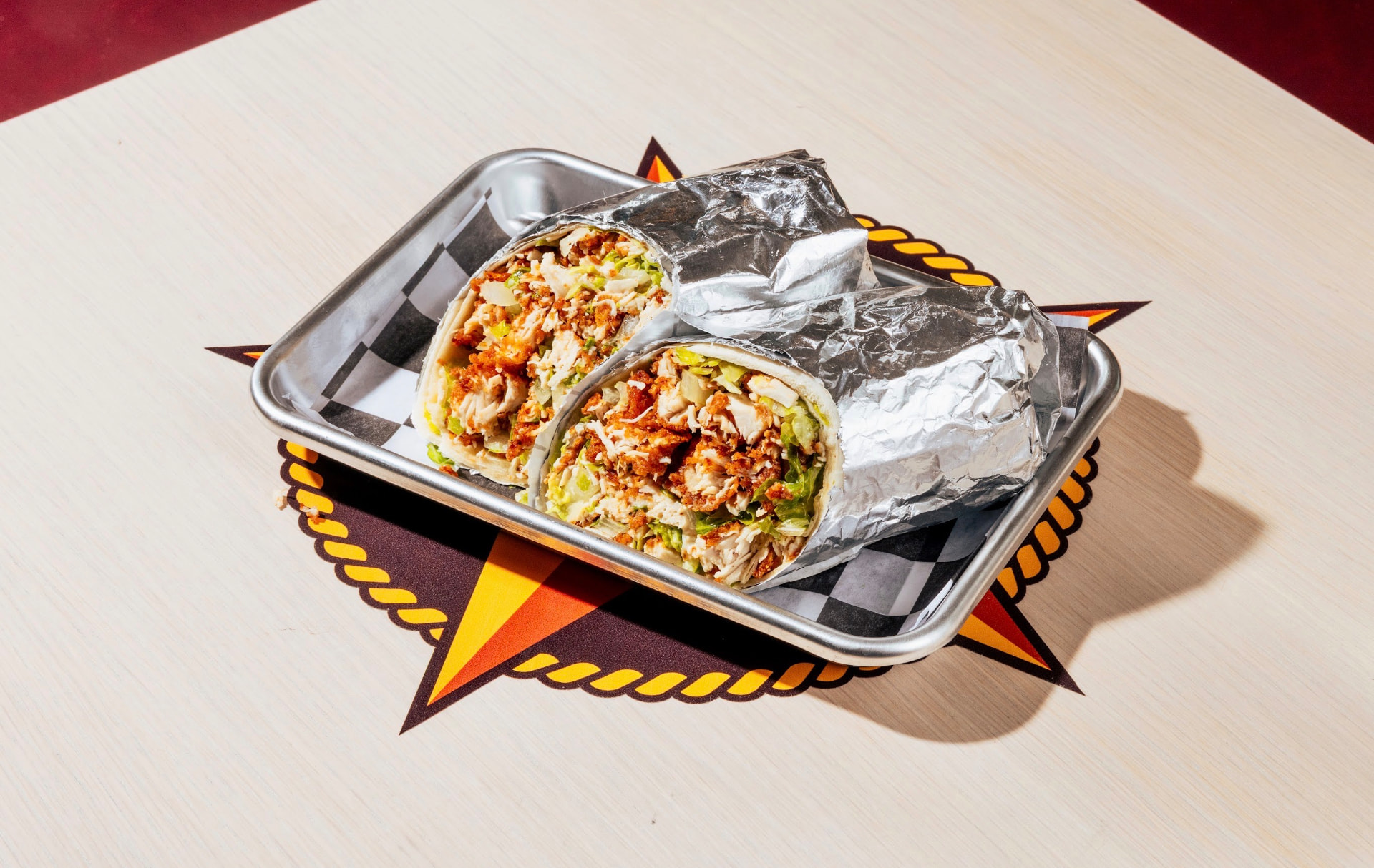 Chicken Caesar Wrap at Hotbirds